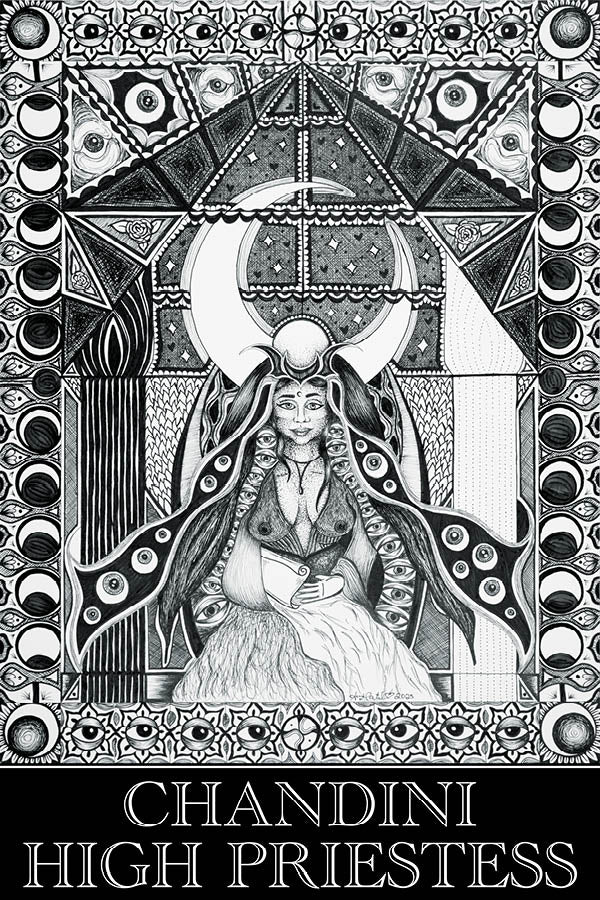 16 x 20 Fine Art Print: Chandini/High Priestess